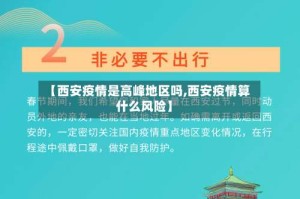 【西安疫情是高峰地区吗,西安疫情算什么风险】