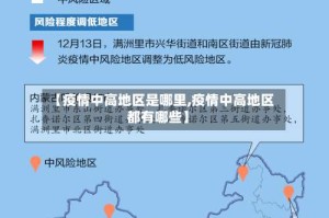 【疫情中高地区是哪里,疫情中高地区都有哪些】