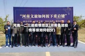 河南一二三类疫情地区(河南各地疫情等级如何划分)