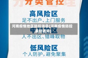 河南疫情地区防控消息(河南疫情防控最新通知)