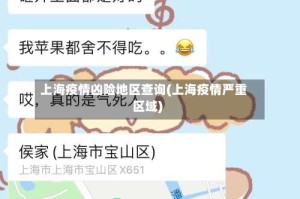 上海疫情凶险地区查询(上海疫情严重区域)
