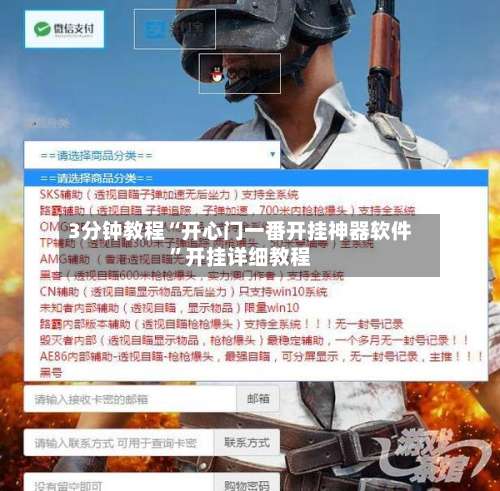 3分钟教程“开心门一番开挂神器软件”开挂详细教程-第1张图片