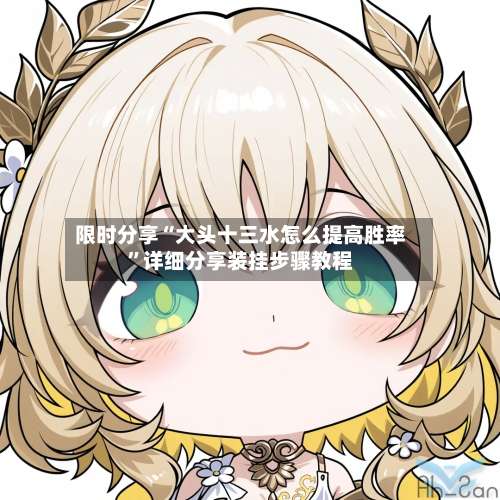 限时分享“大头十三水怎么提高胜率	”详细分享装挂步骤教程-第2张图片