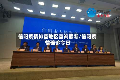 信阳疫情排查地区查询最新/信阳疫情确诊今日-第2张图片