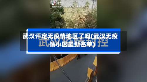 武汉评定无疫情地区了吗(武汉无疫情小区最新名单)-第2张图片