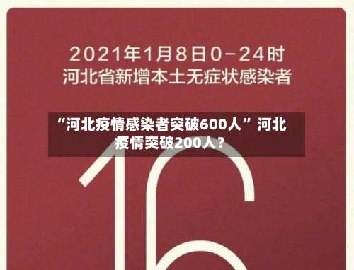 “河北疫情感染者突破600人	” 河北疫情突破200人？-第3张图片