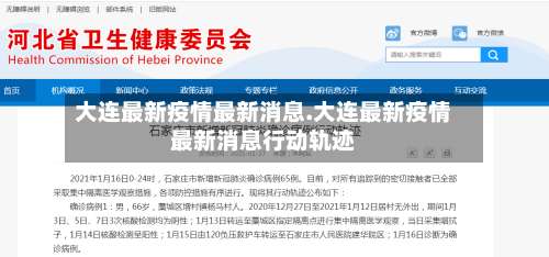 大连最新疫情最新消息.大连最新疫情最新消息行动轨迹-第1张图片