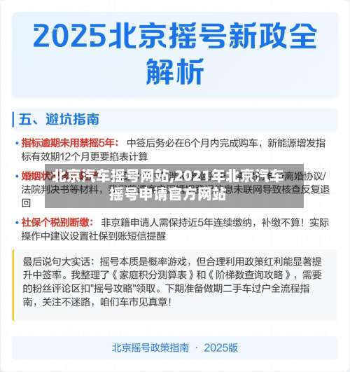 北京汽车摇号网站,2021年北京汽车摇号申请官方网站-第1张图片