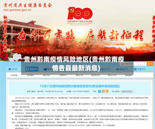 贵州黔南疫情风险地区(贵州黔南疫情各县最新消息)-第2张图片