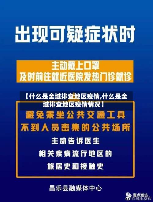 【什么是全域排查地区疫情,什么是全域排查地区疫情情况】-第2张图片
